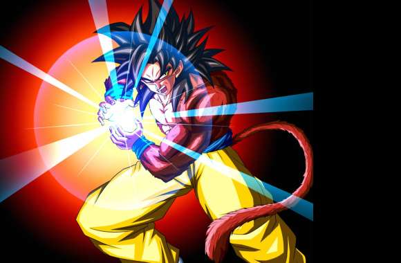 Super Saiyan 4 Goku Kamehameha - Dragon Ball Super & GT