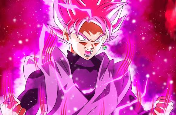 Super Saiyan Rosé Goku Black from Dragon Ball Super