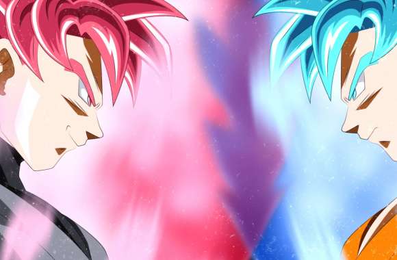 Super Saiyan Rosé vs Blue - Dragon Ball Super