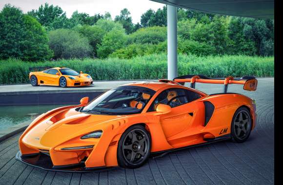 Supercar Orange Car Car McLaren McLaren Senna GTR Vehicle McLaren Senna