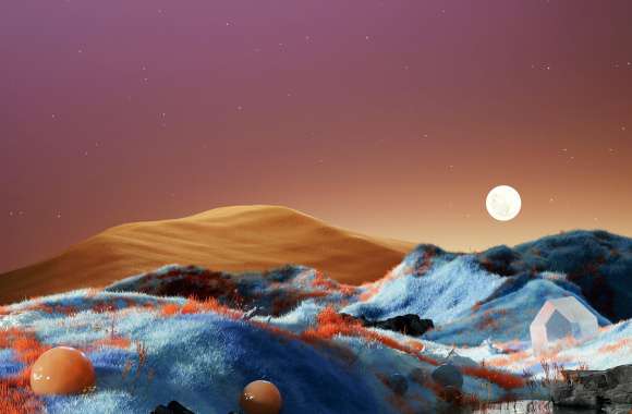 Surreal Landscape Digital Art