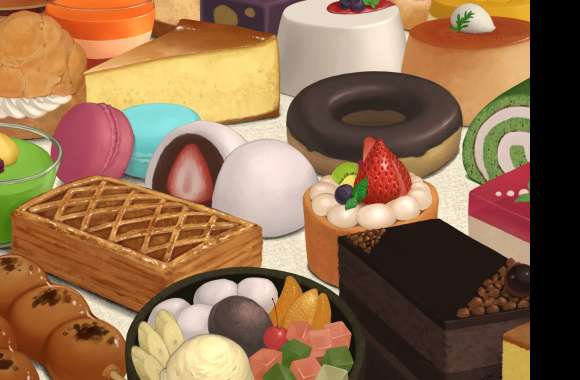 Sweets Anime Food