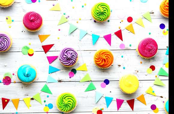 Sweets Colorful Colors Food Cupcake