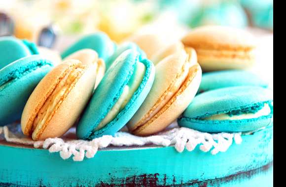 Sweets Dessert Baking Food Macaron wallpapers hd quality