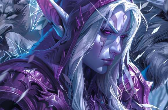 Sylvanas Windrunner from World of Warcraft wallpapers hd quality