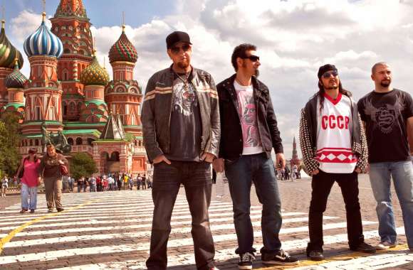 System Of A Down Music in Red Square wallpapers hd quality