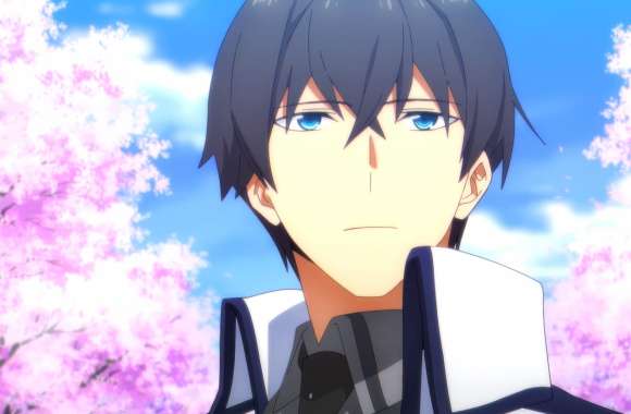 Tatsuya Shiba in Cherry Blossoms - The Irregular at Magic High School