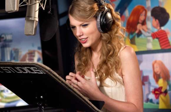 Taylor Swift in the Studio