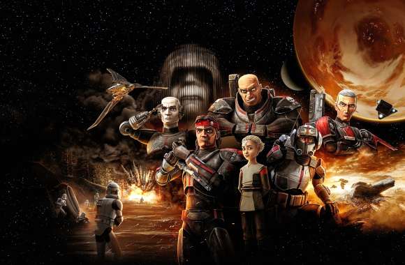 Tech (Star Wars) Crosshair (Star Wars) Echo (Star Wars) Wrecker (Star Wars) Hunter (Star Wars) TV Show Star Wars The Bad Batch