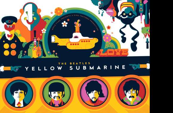 The Beatles Yellow Submarine A Colorful Musical Journey