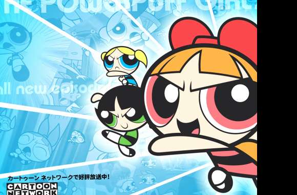 The Powerpuff Girls in Action