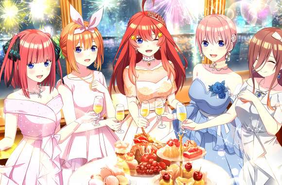 The Quintessential Quintuplets HD Celebration