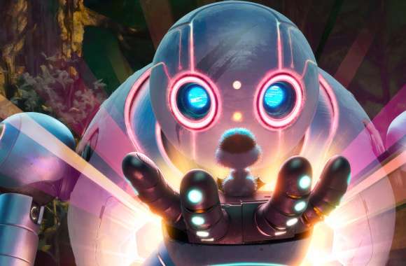 The Wild Robot Movie HD Desktop Wallpaper wallpapers hd quality