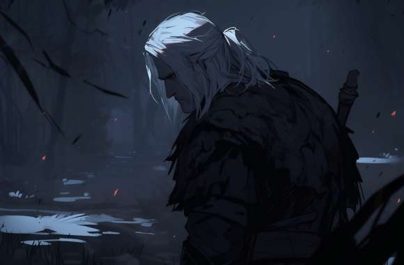 The Witcher Geralt Of Rivia AI Art Video Game The Witcher 3 Wild Hunt