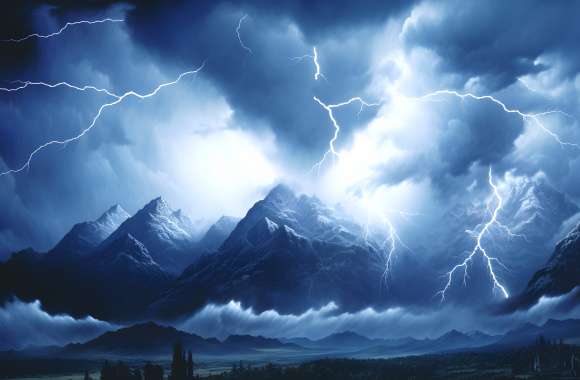 Thunderous weather wallpapers hd quality