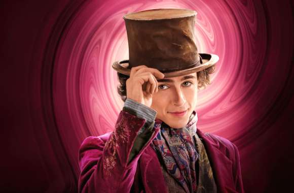 Timothée Chalamet as Wonka