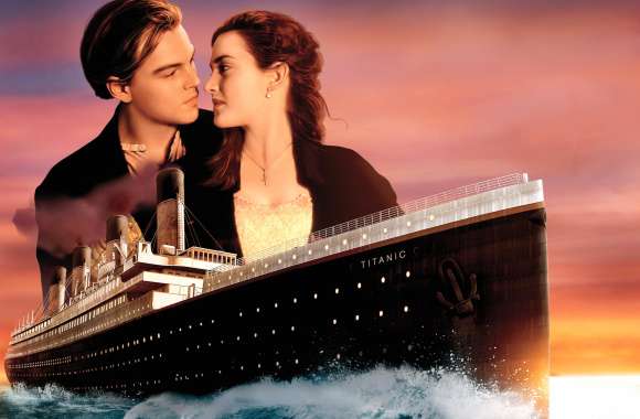 Titanic Leonardo DiCaprio & Kate Winslet