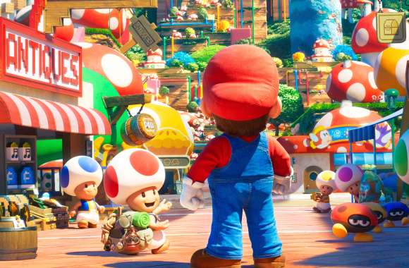 Toad (Mario) Mario Movie Super Mario Bros. (2023)