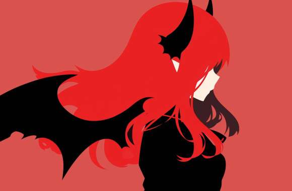 Touhou Koakuma - Mystical Red Silhouette