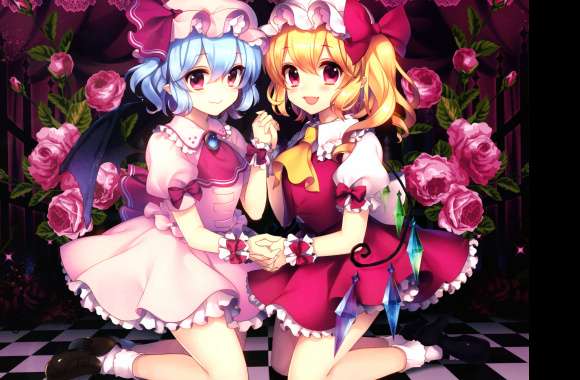 Touhou Remilia & Flandre Scarlet