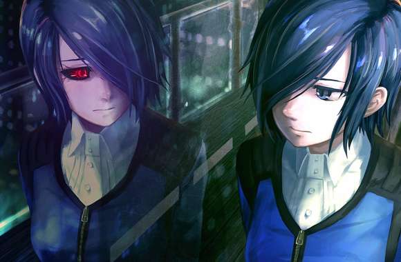 Touka Kirishima Blue Gaze - Tokyo Ghoul