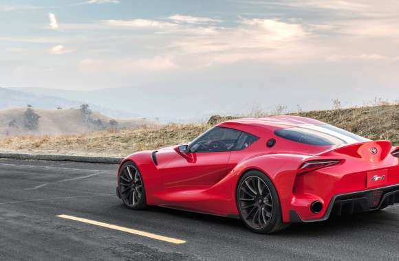 Toyota FT-1 A Stunning HD Supercar Wallpaper