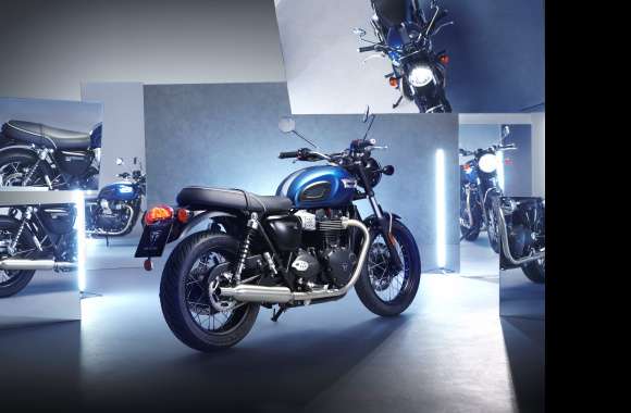 Triumph Bonneville T100 Chrome Edition wallpapers hd quality