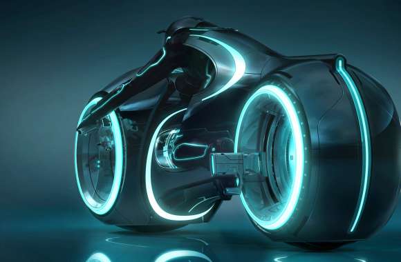 TRON Legacy Sci-Fi Motorcycle