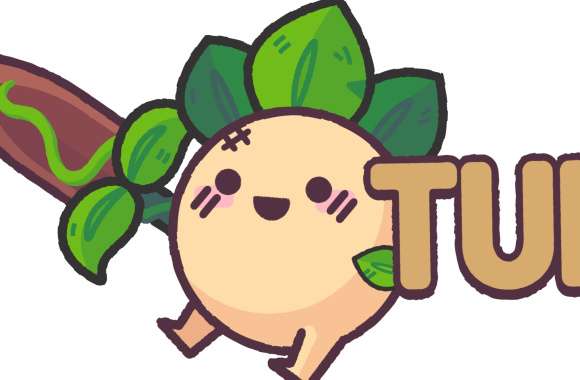 Turnip Boy Gameplay Adventure - HD Desktop Wallpaper