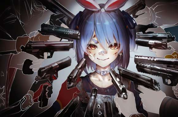 Usada Pekora Anime Virtual Youtuber Girl Hololive Anime Girl