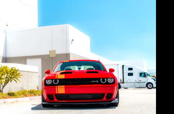 Vehicle Dodge Challenger SRT wallpapers hd quality