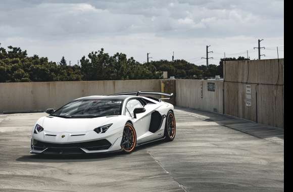 Vehicle Lamborghini Aventador SVJ