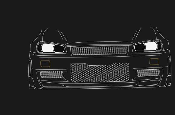 Vehicle Nissan Skyline R34