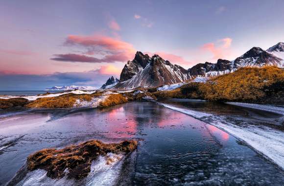 Vestrahorn mountain Aesthetic