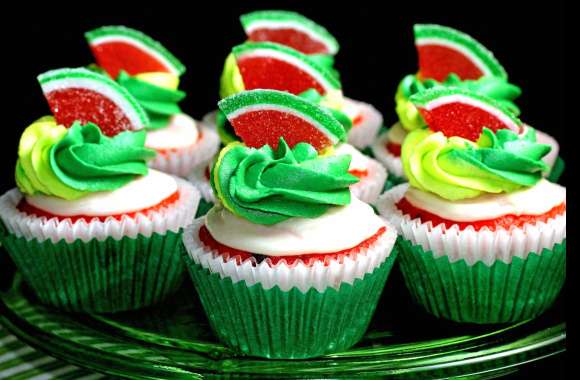 Vibrant Cupcake Delights