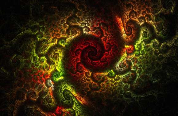 Vibrant Fractal Art