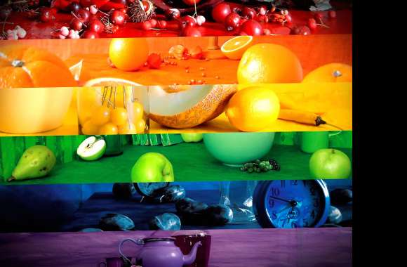 Vibrant Fruit Medley A Colorful