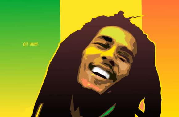 Vibrant Reggae Icon