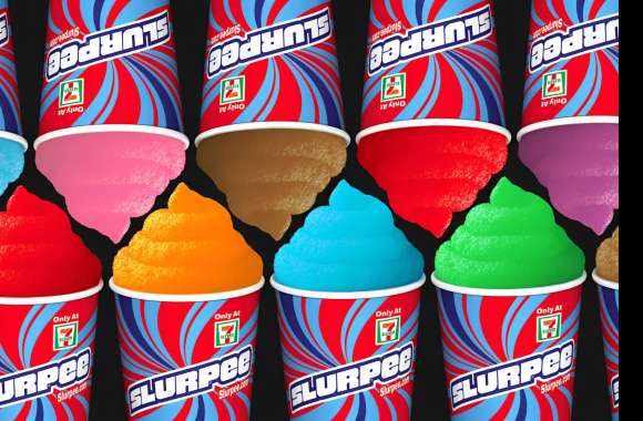 Vibrant Slurpee Array HD Desktop Wallpaper wallpapers hd quality