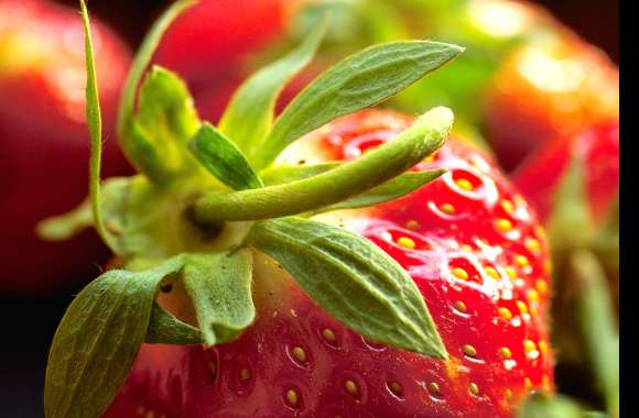 Vibrant Strawberries A Delicious Delight