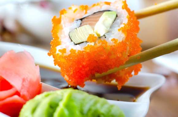 Vibrant Sushi Delight - wallpapers hd quality