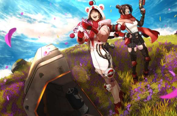 Video Game Apex Legends Wattson (Apex Legends) Wraith (Apex Legends)