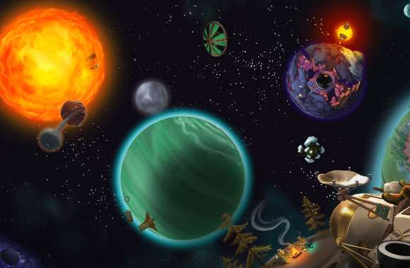 Video Game Outer Wilds Space Planet Spaceship wallpapers hd quality