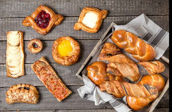 Viennoiserie Baking Food Still Life