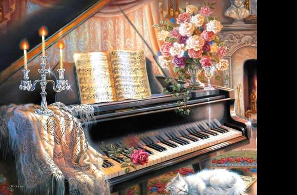 Vintage Living Room Harmony -