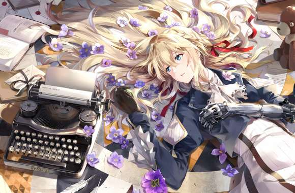 Violet Evergarden Serene Moment wallpapers hd quality