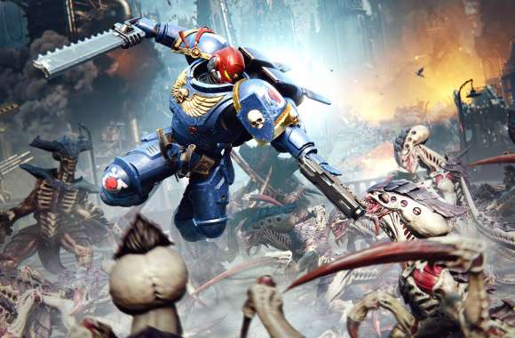 Warhammer 40K Space Marine 2 Action wallpapers hd quality