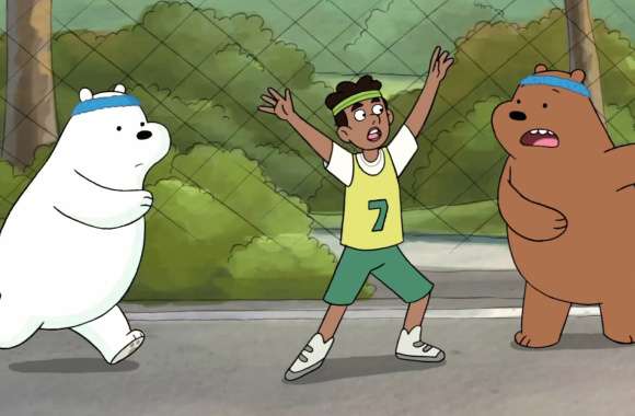 We Bare Bears - Animated Basketball Fun