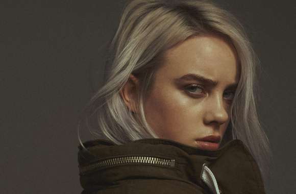 White Hair American Singer Face Music Billie Eilish