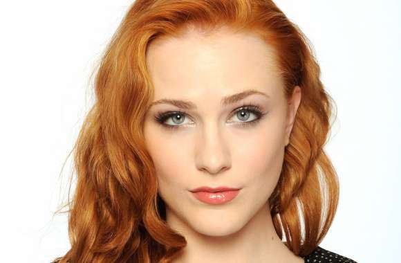 Wood Redhead Face Close-up Celebrity Evan Rachel Wood